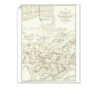 Media Storehouse Battle of Waterloo Print, 18th June 1815 - Print 10"x8" (25x20cm) (13609135)