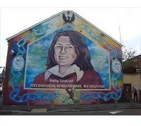 Media Storehouse Belfast War Mural of Bobby Sands MP Print, 2011 - Print 10"x8" (25x20cm) (14398697)