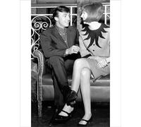 Media Storehouse Cilla Black and Gerry Marsden 1964 Print - Print 10"x8" (25x20cm) (20456821)