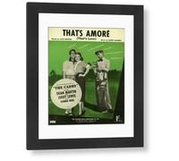 Media Storehouse Dean Martin and Jerry Lewis in The Caddy Framed Print, 1953 - Modern Frame 22"x18" (58x48cm) (14375706)