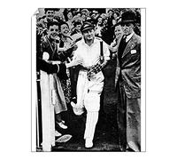 Media Storehouse Don Bradman Going Out to Bat for the Last Time Print, Melbourne 1948 - Print 10"x8" (25x20cm) (4377292)
