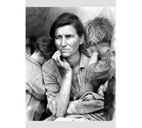 Media Storehouse Dorothea Lange's Migrant Mother Print, 1936 (Poverty And Unemployment) - Poster Print A2 (59.4 x 42cm) (6252347)