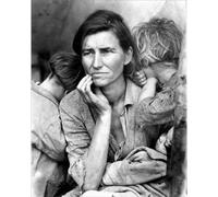 Media Storehouse Dorothea Lange's Migrant Mother Print, 1936 (Poverty And Unemployment) - Print 10"x8" (25x20cm) (6252347)