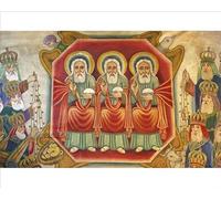 Media Storehouse Ethiopian Coptic Icon Print, Jerusalem Holy Sepulchre - Print 10"x8" (25x20cm) (19956797)