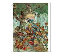Media Storehouse Goblin Market Print: Goblins Offer Fruit for Golden Lock - Print 10"x8" (25x20cm) (4418618)