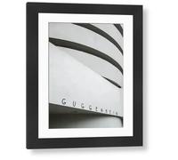 Media Storehouse Guggenheim Museum Framed Print, 5th Avenue NYC - Modern Frame 22"x18" (58x48cm) (14667408)