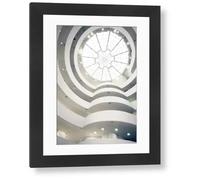 Media Storehouse Guggenheim Museum Skylight Framed Print, New York City - Modern Frame 22"x18" (58x48cm) (8125211)