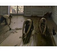Media Storehouse Gustave Caillebotte's The Floor Scrapers Print, 1875 - Print 10"x8" (25x20cm) (19045637)