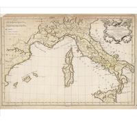 Media Storehouse Hannibal's Route Print: Second Punic War Map - Print 10"x8" (25x20cm) (11797310)