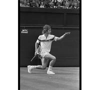 Media Storehouse John McEnroe Print: Cool Tennis Stance at Wimbledon 1981 - Poster Print A2 (59.4 x 42cm) (38981763)
