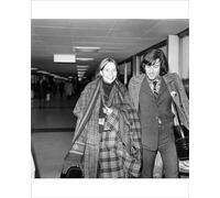 Media Storehouse Joni Mitchell Arrives at Heathrow Print December 1969 - Print 10"x8" (25x20cm) (21321389)