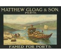 Media Storehouse Matthew Gloag & Son Poster Print - Port on the River Douro - Print 10"x8" (25x20cm) (4434375)