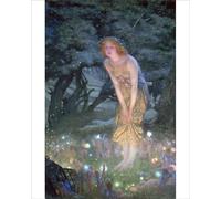 Media Storehouse Midsummer Eve Print, c1871-1914 by Edward Robert Hughes - Print 10"x8" (25x20cm) (14874604)