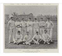 Media Storehouse Opening of the Cricket Season, Surrey Team Print (1894) - Print 10"x8" (25x20cm) (23067620)