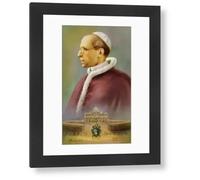 Media Storehouse Pope Pius XII Framed Print 1950 by Eugenio Pacelli - Modern Frame 22"x18" (58x48cm) (584748)