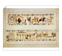 Media Storehouse Print 10"x8" (25x20cm) - Bayeux Tapestry Print: Harold Godwinson and King Edward the Confessor (11796252)