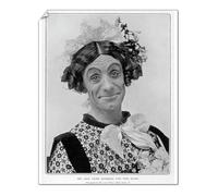 Media Storehouse Print 10"x8" (25x20cm) - Dan Leno as Panto Dame Music Hall Print (579292)