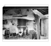 Media Storehouse Print 10"x8" (25x20cm) - Print of an Irish Handloom Weavers Cottage, Co Armagh (14361355)