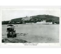 Media Storehouse Sea Horse Ferry, Burgh Island Print, Devon Coastline 1920s - Poster Print A2 (59.4 x 42cm) (14204782)