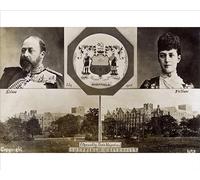 Media Storehouse Sheffield University Print - Edward VI and Alexandra Portraits 1905 - Print 10"x8" (25x20cm) (18073205)