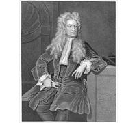 Media Storehouse Sir Isaac Newton Print by Godfrey Kneller, 1689 - Print 10"x8" (25x20cm) (572354)