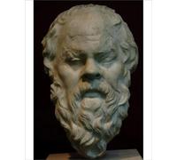 Media Storehouse Socrates Bust Print, 1st Century Pentelic Marble - Print 10"x8" (25x20cm) (14318819)
