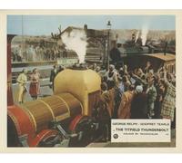 Media Storehouse STUDIOCANAL Print of The Titfield Thunderbolt Train Station Scene - Print 10"x8" (25x20cm) (14700976)