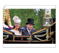Media Storehouse The Duke and Duchess of Cambridge Diamond Jubilee Print - Print 10"x8" (25x20cm) (8290336)