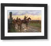 Media Storehouse The Last General Absolution of the Munsters - Framed Print, 1915 - Modern Frame 22"x18" (58x48cm) (10147593)