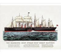 Media Storehouse The Mammoth Iron Steam-Ship Great Eastern Print, 1873 - Print 10"x8" (25x20cm) (7333398)