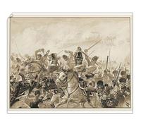 Media Storehouse Waterloo Print: The Scots Greys and 92nd Regiment in Action - Print 10"x8" (25x20cm) (4315339)