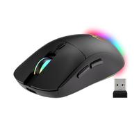 media-tech MT1124 Bluetooth RF Wireless Mouse | Silent, USB C Rechargeable, 3200 dpi, Rechargeable, Ergonomic