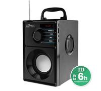 MEDIA-TECH WIRELESS SPEAKER BOOMBOX SILVER 15W MRS MT3179