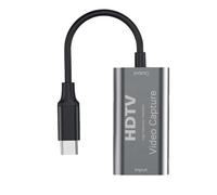 Media Transfer Adapter - Digital Capture Tool for Entertainment | USB 3.0 Recording Unit with Fast Processing & Clear Output for Console Footage Movie Archiving Tutorial Production Classroom