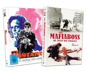 Mediabook-Duo: Der Bastard (Cover A) + Der Mafiaboss (Cover A)