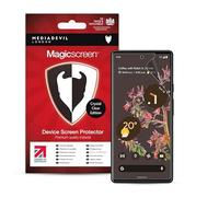 MediaDevil Screen Protector for Google Pixel 7a and Pixel 6a [Made in UK] - Ultra-Tough Glass-Free Edition 2-Pack