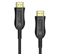 MediaRange Active Optical HDMI High Speed Ethernet Cable (AOC) (Ver. 2.0), 18 Gbps, 20m, Black