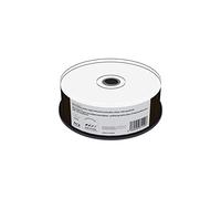 MediaRange BD-R 25GB 6x Write Speed Full Surface Printable (Inkjet Printer) Fully Metallised 25 Cake Box