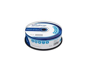 MediaRange BD-R Dual Layer 50GB 6x Write Speed, 25 Cake Box