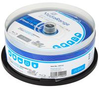 MEDIARANGE BD-R Dual Layer 50GB 6x Writing Speed, Full Surface Printable (Inkjet Printer), 25 Piece Cake Box