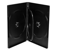 MediaRange BOX15 optical disc case DVD case 3 discs Black