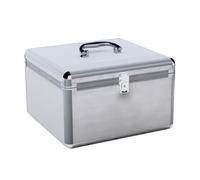 MediaRange BOX76 CD/DVD Suitcase Holds 300 Silver by MEDIARANGE