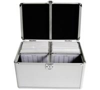 MediaRange BOX77 CD hardcase Aluminium Silver 500 CDs/DVDs/Blu-rays