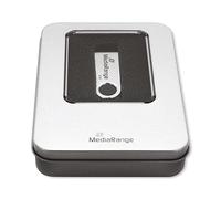 MediaRange BOX901 Aluminium storage box silver for USB memory sticks