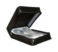 MediaRange BOX94 - Archiving Folder for 300 CDs/DVDs Imitation Leather Black