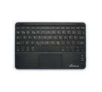 MediaRange Compact Wireless Keyboard with 64 Keys and Touchpad, QWERTZ (DE/AT/CH) Keyboard Layout, Black