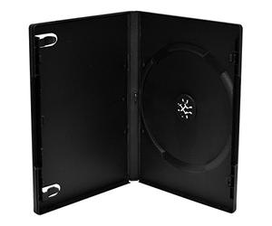 MediaRange DVD empty box 50pcs Single Black