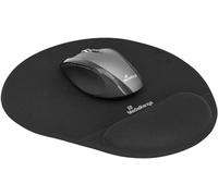 MediaRange Ergonomic Mouse Pad with Wrist Rest Black 30 x 245 x 290 mm