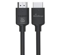 Mediarange HDMI Ultra High Speed Ethernet Cable V2.1 48Gbps 2m Black MRCS220