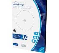 MediaRange Labels for CD DVD+BD 15-118 mm High-Gloss Pack of 100
